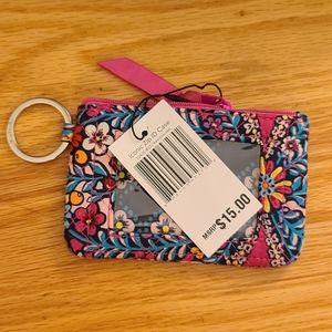 Vera Bradley Zip ID case